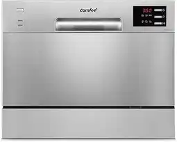 Tesco Comfee 6.5L Freestanding Compact Dishwasher with LED display, Silver offer