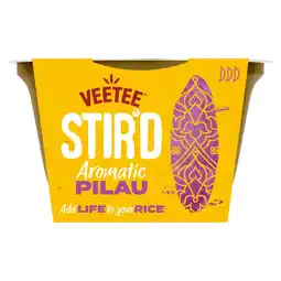 Tesco Veetee Stir'd Aromatic Pilau 100g offer