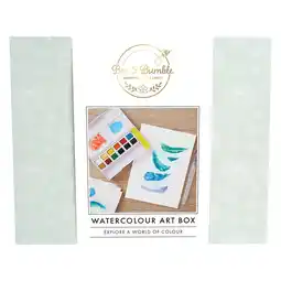 Tesco Bee & Bumble Watercolour Art Box, Multicoloured, Single Craft Kit offer