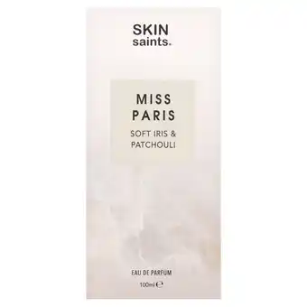 Tesco Skin Saints Eau De Parfum Miss Paris 100ml offer