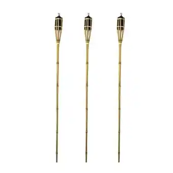 Tesco Natural Bamboo Torch 120cm - Pack of 3 offer