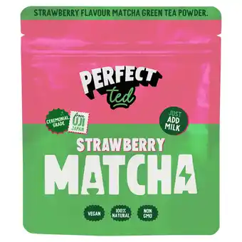 Tesco PerfectTed Matcha Powder Summer Berry 75g offer