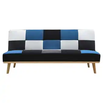 Tesco Living and Home Tufted Fabric Upholstered Sofa Bed with Modern Design Multi offer