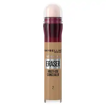 Tesco Maybelline Eraser Eye Concealer Nude 6.8ml offer