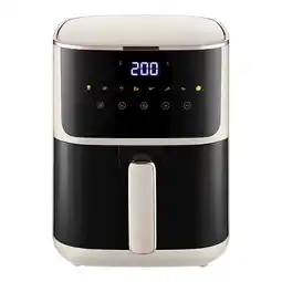 Tesco Living and Home 4.7L Air Fryer with Touch Screen, White offer