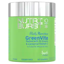 Tesco Nutriburst 60 GreenVita Apple Flavour Gummies offer