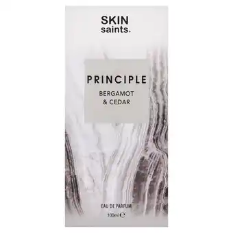 Tesco Skin Saints Eau De Parfum Principle 100ml offer