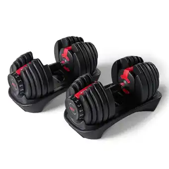 Tesco BowFlex 552i Adjustable Dumbbell Pair offer