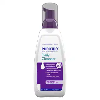 Tesco Purifide Daily Cleanser 235ml offer