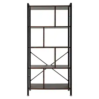 Tesco Living and Home Direct 5-Tier Industrial Metal Frame Bookcase N/A offer