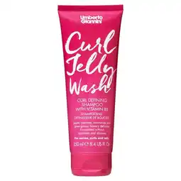 Tesco Umberto Giannini Curl Jelly Wash Shampoo 250ml offer