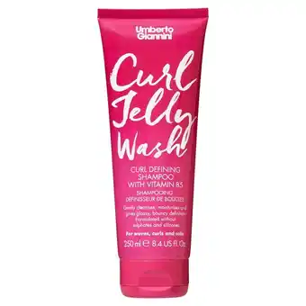 Tesco Umberto Giannini Curl Jelly Wash Shampoo 250ml offer