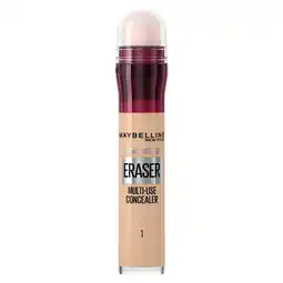 Tesco Maybelline Eraser Eye Concealer Light 6.8ml offer