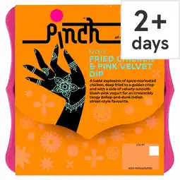 Tesco Pinch Kickin’ Fried Chicken & Pink Velvet Dip​ 150g offer