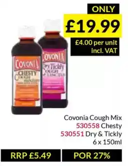 Musgrave MarketPlace Covonia Cough Mix offer