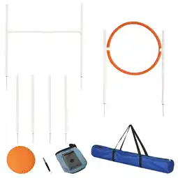 Tesco PawHut Dog Agility Equipment Obedience Training Set for Dogs offer