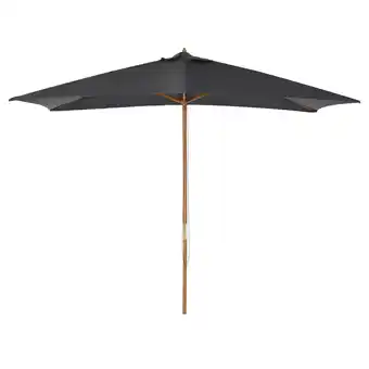 Tesco Outsunny Garden Parasol Sun Shade Patio Umbrella Canopy Dark Grey offer