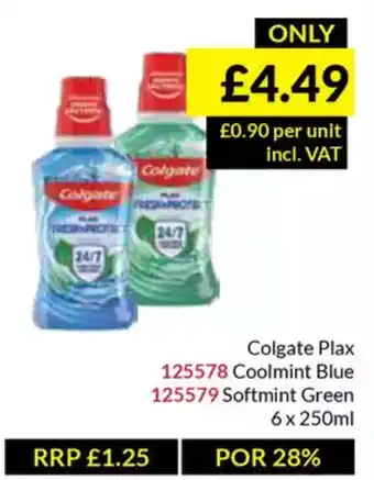 Musgrave MarketPlace Colgate Plax offer