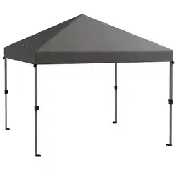 Tesco Outsunny 3m x 3m Pop Up Gazebo, Instant Shelter with 1-Button Push offer