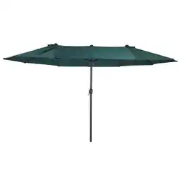 Tesco Outsunny 4.6M Garden Patio Umbrella Canopy Parasol Sun Shade witho Base offer