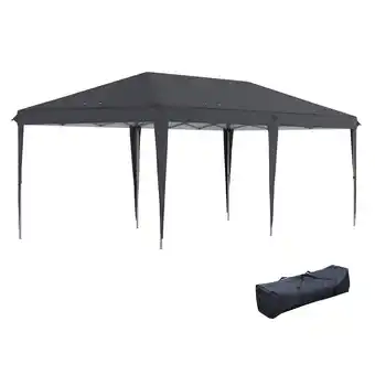 Tesco Outsunny 3m x 6m Pop Up Gazebo Patio Party Event Heavy Duty Canopy offer