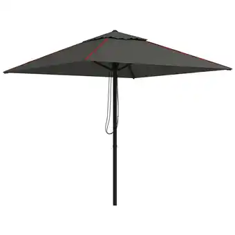 Tesco Outsunny Sun Parasol with Vent, Table Umbrella for Patio, Pool, Grey offer