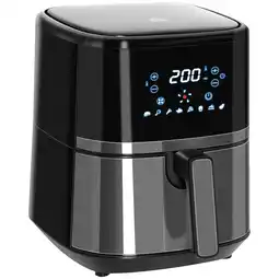 Tesco HOMCOM 4.5L 1500W with Digital Display Rapid Air Circulation Timer offer