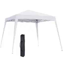 Tesco Outsunny Garden Pop up Gazebo Marquee Party Canopy Water-resistant offer