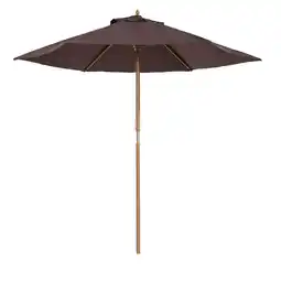 Tesco Outsunny 2.5m Garden Parasol Sun Shade Patio Outdoor Umbrella Canopy offer