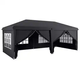 Tesco Outsunny 3m x 6m Pop Up Gazebo Height Adjustable with Bag offer