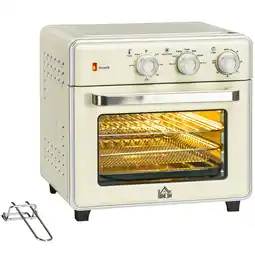 Tesco HOMCOM 7-in-1 Toaster Oven 4-Slice with Timer Adjustable Thermostat offer