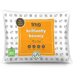 Tesco Snug Brilliantly Bouncy Pillows - 2 Pack offer