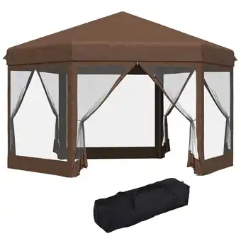 Tesco Outsunny 4m x 4m Garden Gazebo Canopy Outdoor Metal Adjustable Sunshade offer