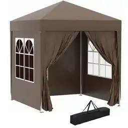 Tesco Outsunny 2m x 2m Garden Pop-Up Gazebo , Patio Marquee offer