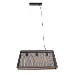 Tesco BHS Mesh 3 Light Pendant, Bronze offer