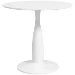 Tesco HOMCOM Round Dining Table with Steel Base for Living Room, Dining Room offer