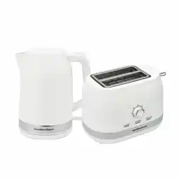 Tesco Hamilton Beach 1.7L Kettle & 2 Slot Toaster Set offer