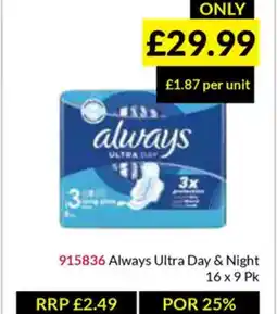 Musgrave MarketPlace Always Ultra Day & Night offer