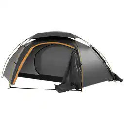 Tesco Outsunny Camping Tent Dome Tent with Removable Rainfly for 1-2 Man offer