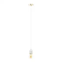 Tesco BHS Romano 1 Light Cable Kit Pendant, Brass offer