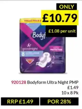 Musgrave MarketPlace Bodyform Ultra Night offer