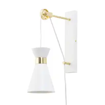 Tesco BHS Olson 1 Light Wall Light, Brass offer