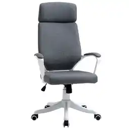 Tesco Vinsetto Swivel Office Chair with Lumbar Back Support, Adjustable offer