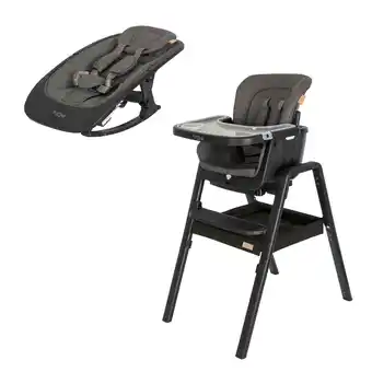 Tesco Tutti Bambini Nova Birth to 12 Years Complete Highchair Package - Black/Black offer