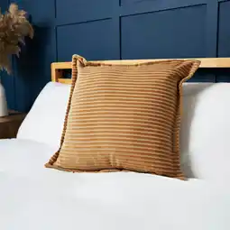 Tesco BHS Corduroy Cushion, Natural offer