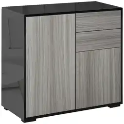 Tesco HOMCOM Side Cabinet with 2 Door Cabinet and 2 Drawer for Home Office offer