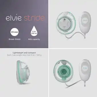 Tesco Elvie Stride Single Electric Breast Pump offer