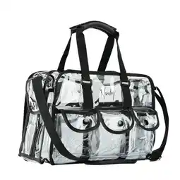 Tesco Nanshy Large Clear Makeup Kit Bag offer