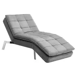 Tesco Living and Home Fabric Upholstered Chaise Lounge Chair offer