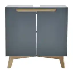 Tesco Living and Home Freestanding Under Sink Storage Cabinet - Grey offer